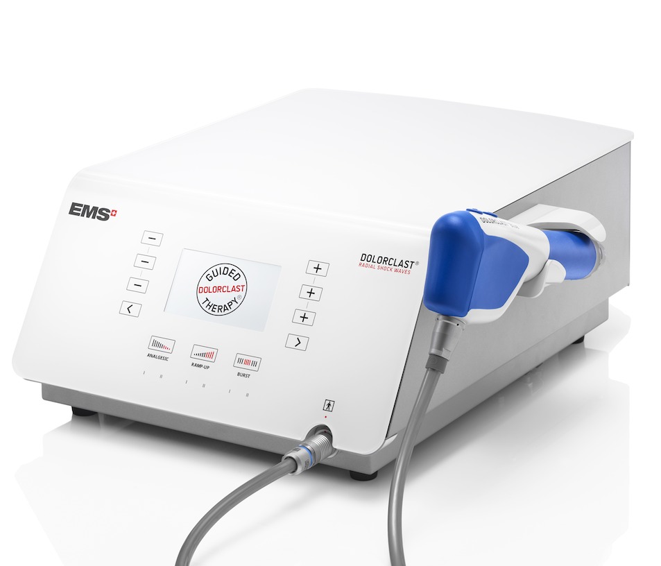 Shockwave therapy treatment at PhysiPro clinic